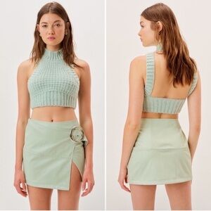 For Love and Lemons Talia Mini Skirt